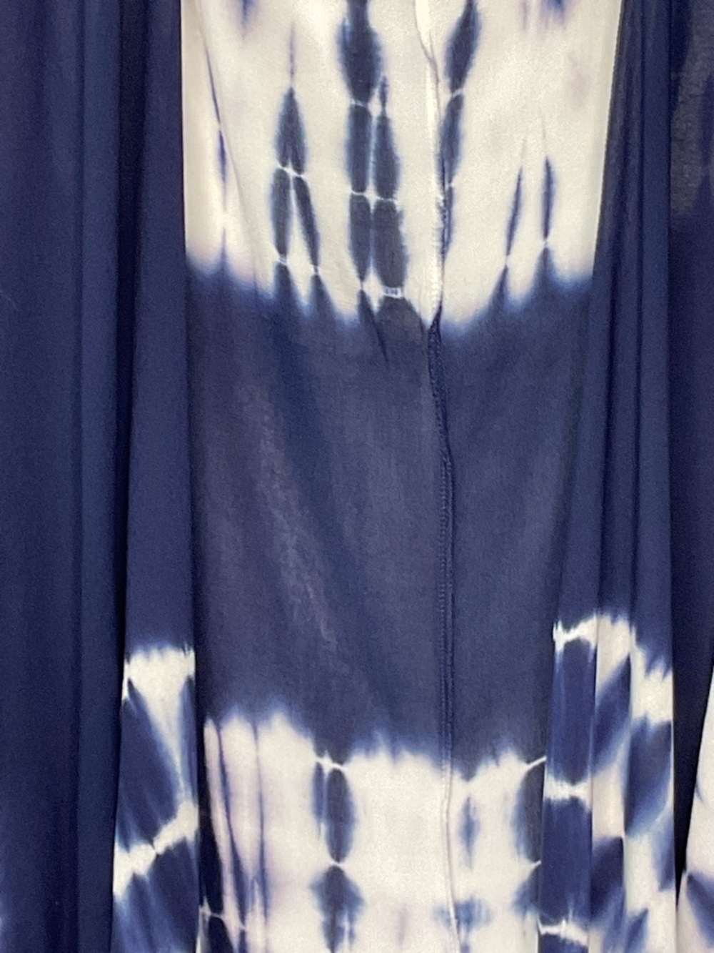 Janette Plus Tie Dye Kimono Cardigan 2X Boho Open Front Duster - Picture 11 of 12